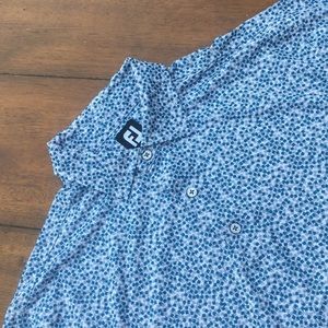 footjoy floral golf shirt